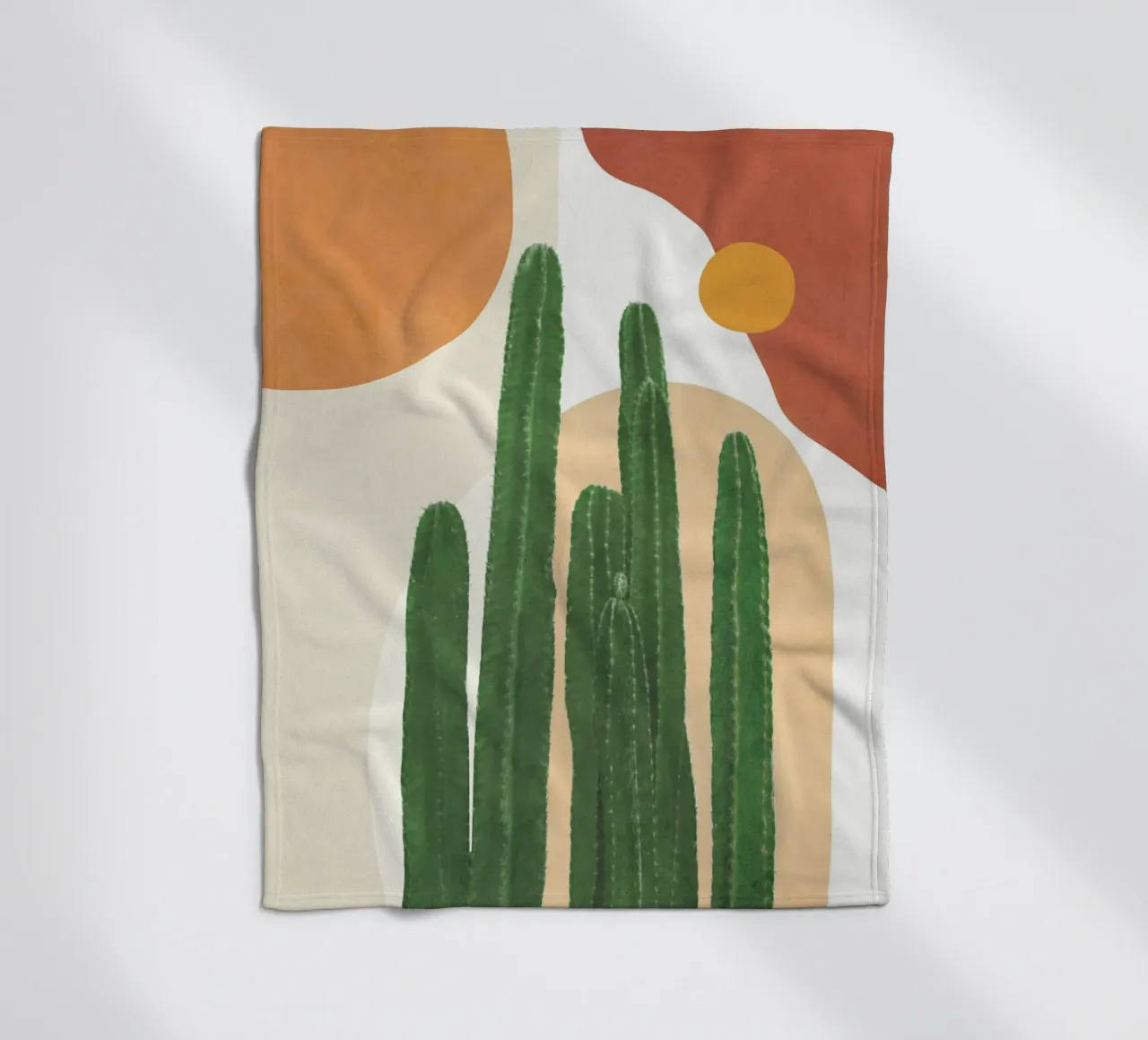 Abstract Cactus I coperta in pile da Flow Line