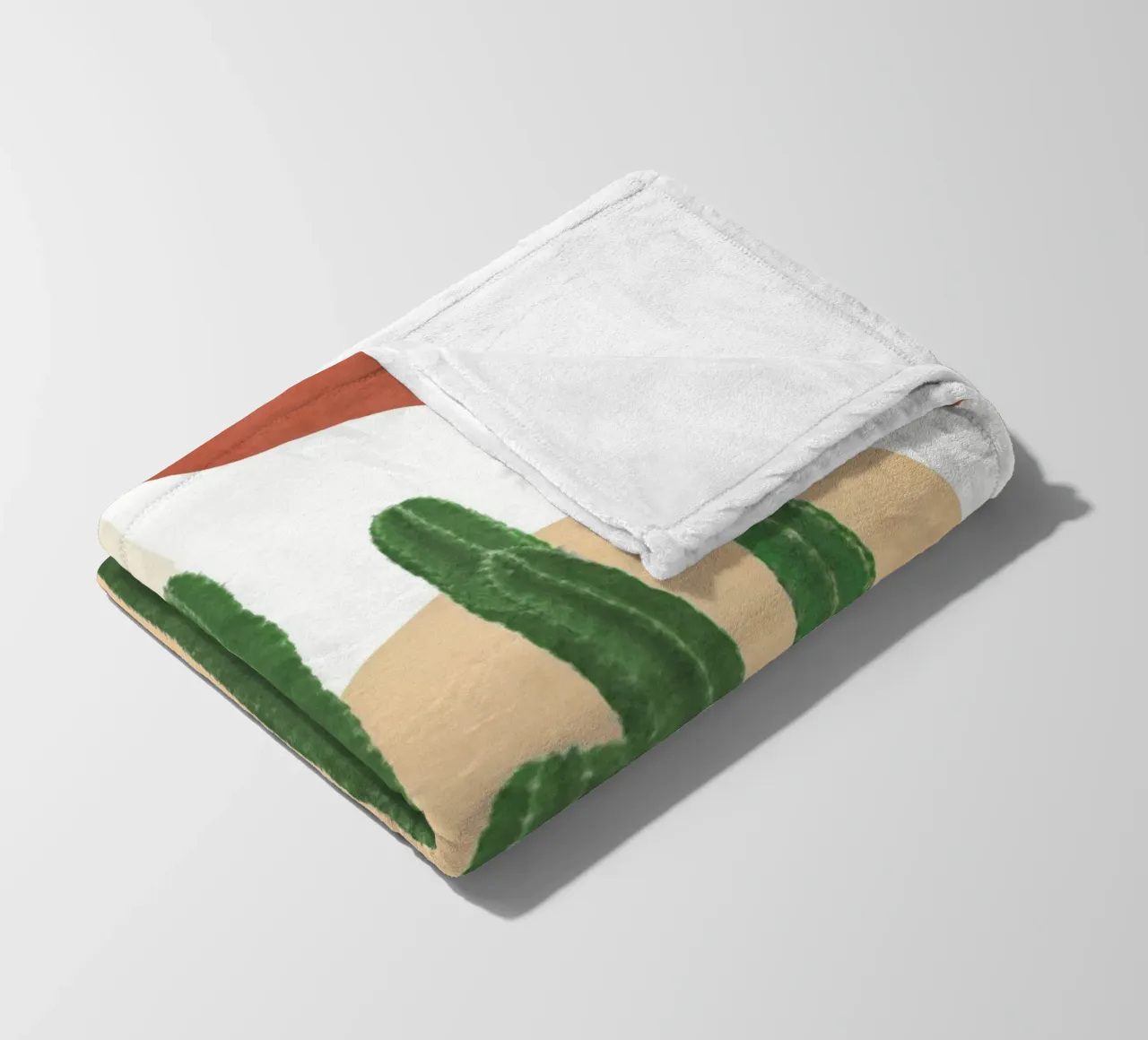 Abstract Cactus I coperta in pile da Flow Line