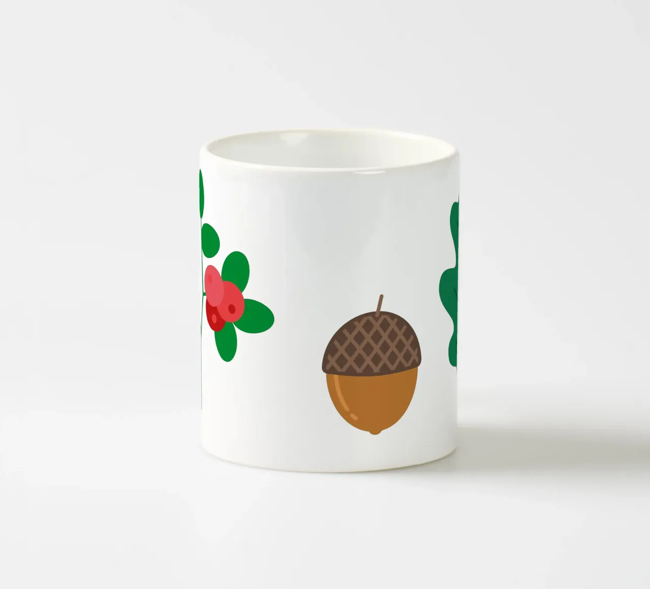Natura colorata tazza in ceramica da Lidia Blomgren