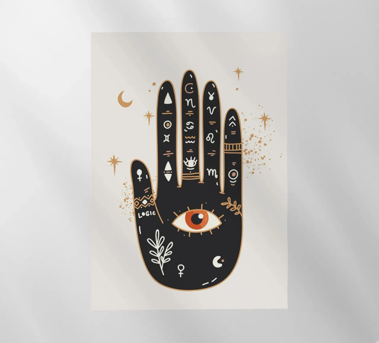 Palmistry pellicola backlit da Flow Line