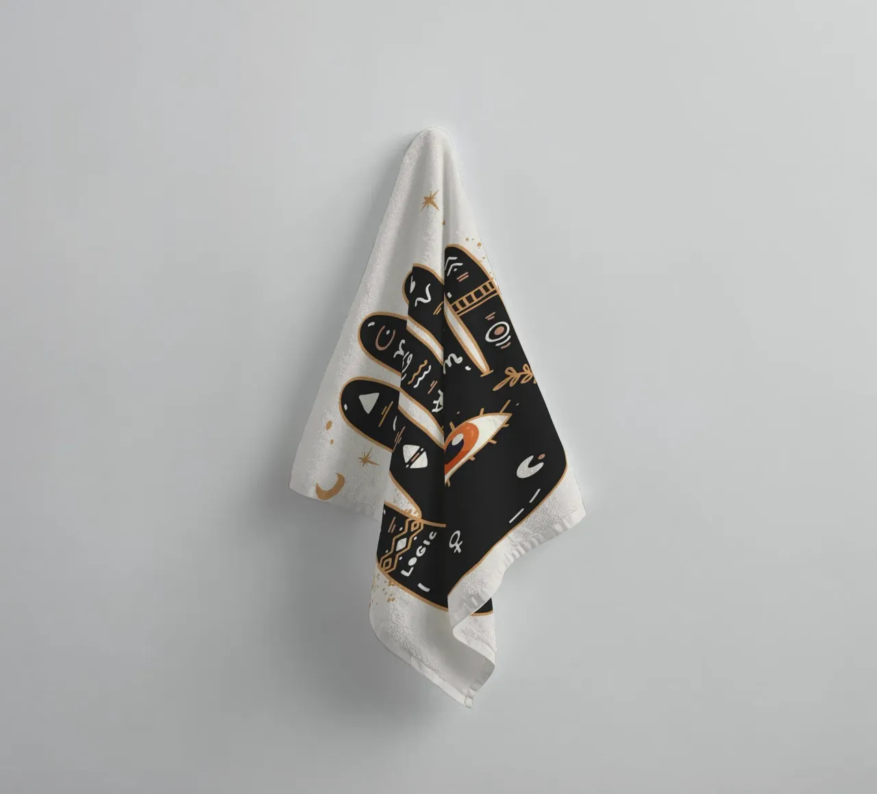 Palmistry asciugamano da bagno da Flow Line