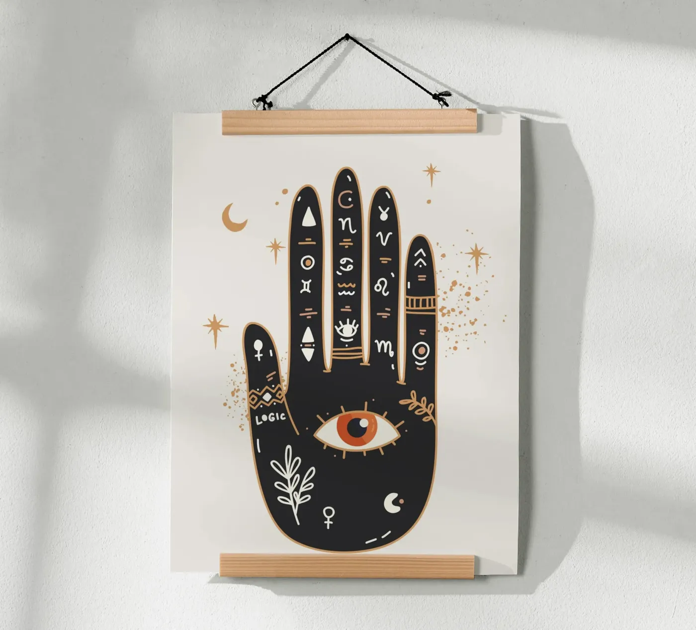 Palmistry poster da Flow Line