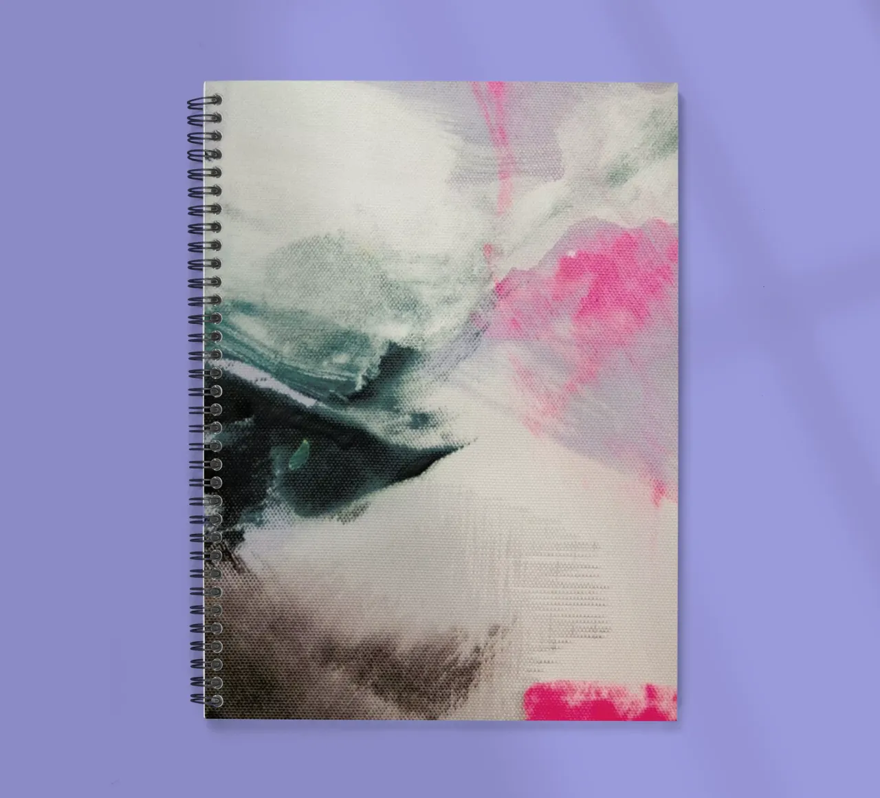 Melt Series 16 spiral notebook by Mala Alani