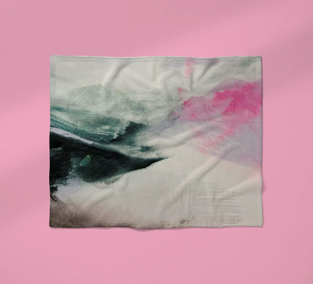 Melt Series 16 fleece blanket by Mala Alani