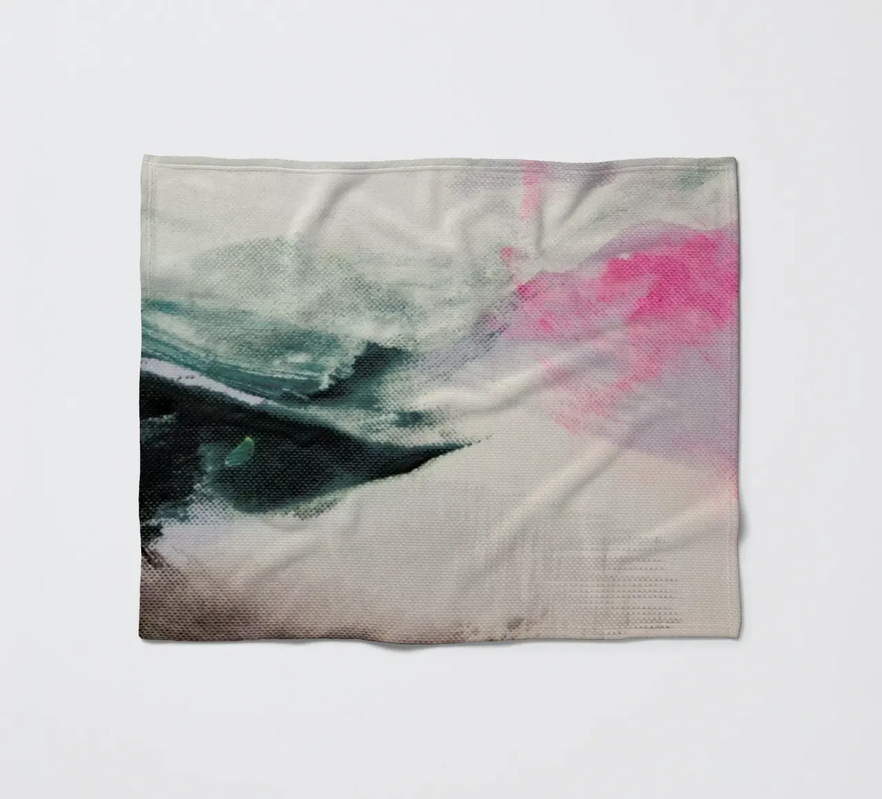 Melt Series 16 fleece blanket by Mala Alani