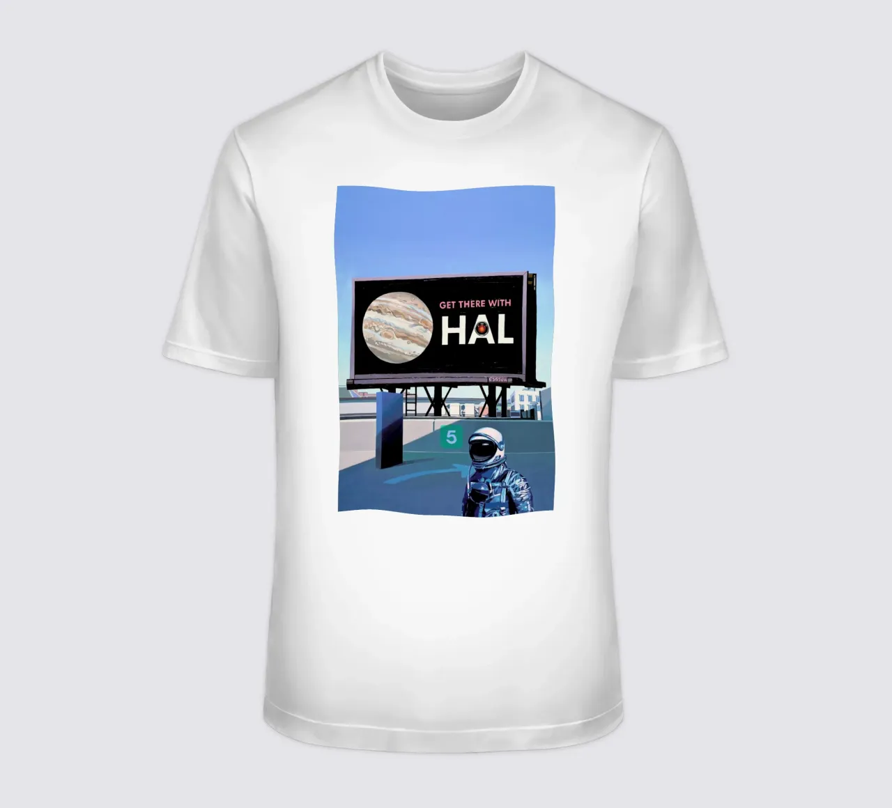 Get There With HAL T-Shirt von Scott Listfield