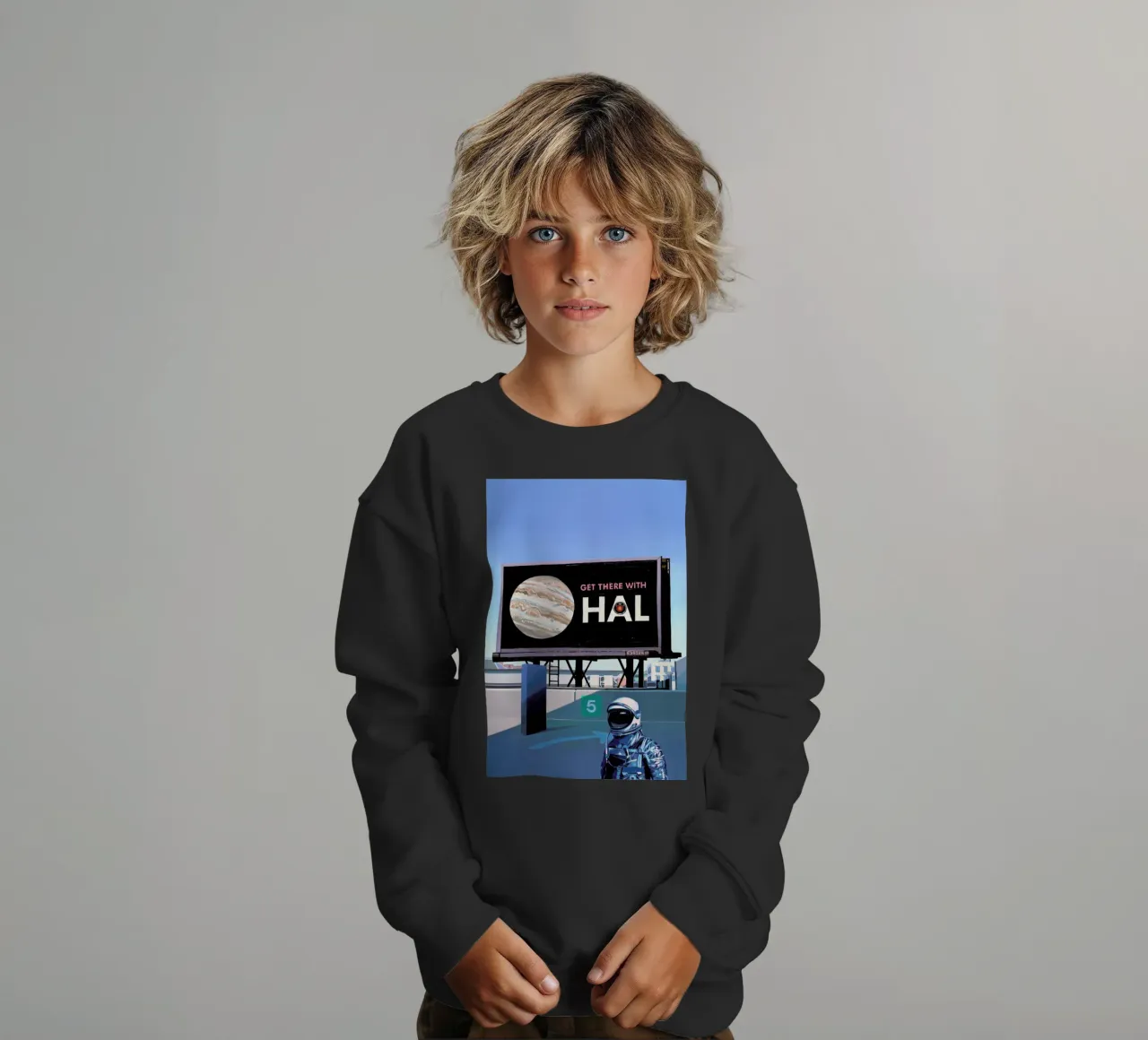 Get There With HAL felpa bambino da Scott Listfield