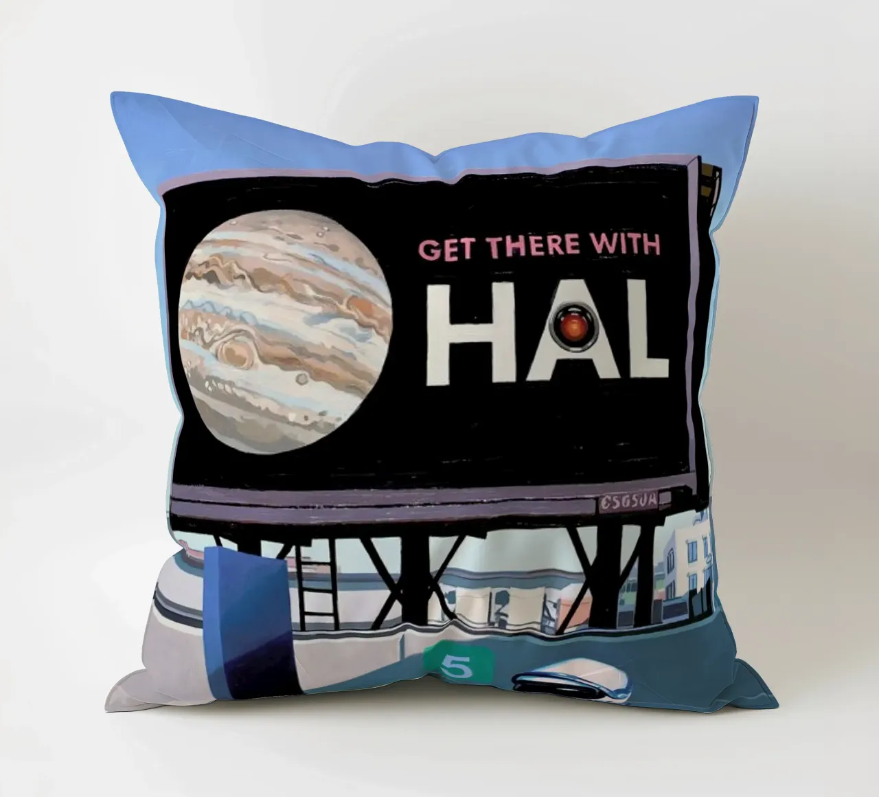 Get There With HAL kussen van Scott Listfield