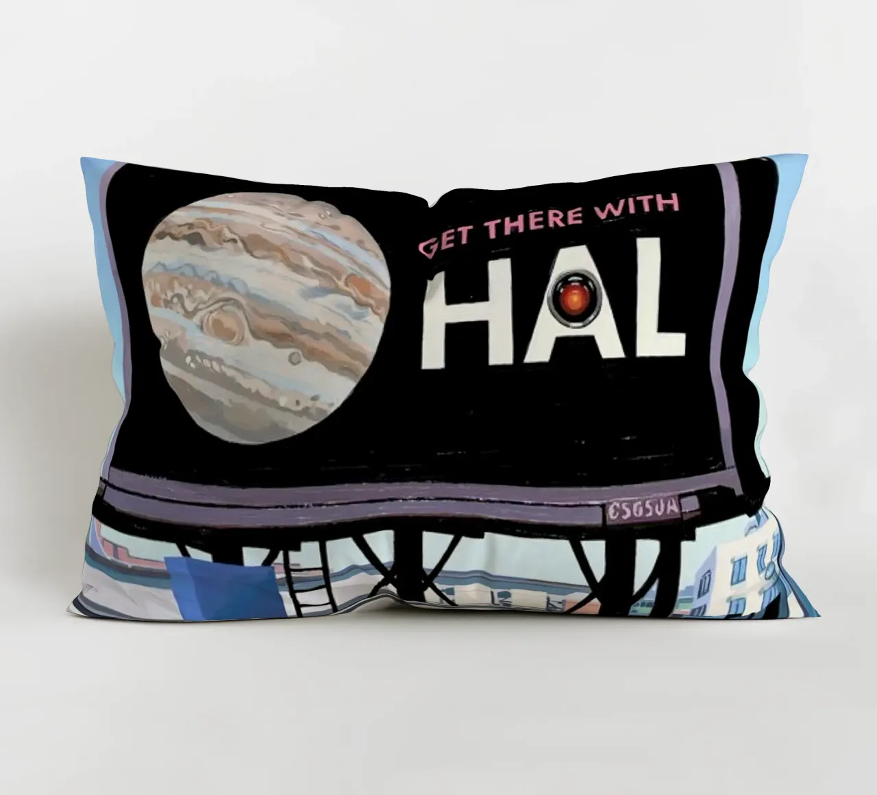 Get There With HAL kussen van Scott Listfield