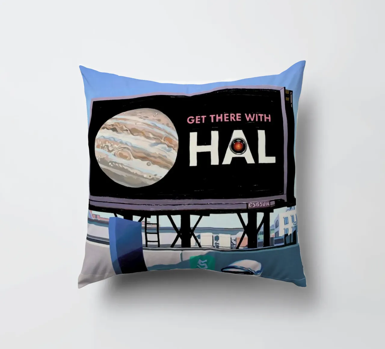 Get There With HAL kussen van Scott Listfield