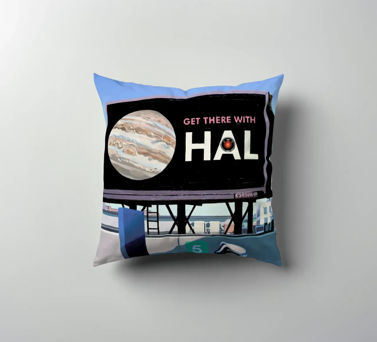 Get There With HAL kussen van Scott Listfield