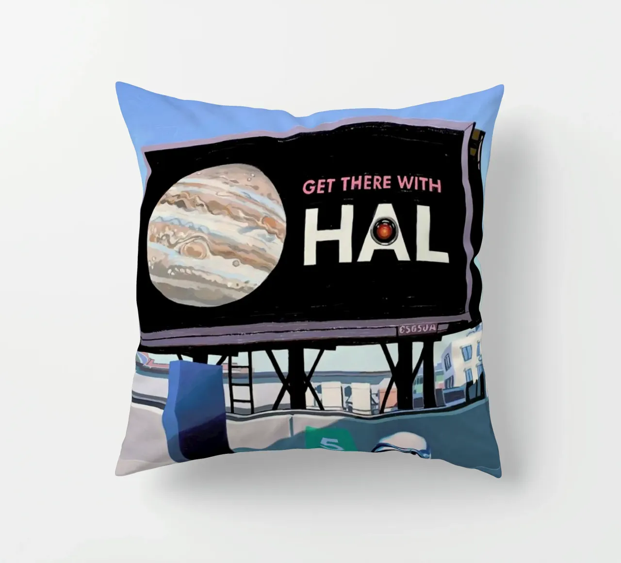 Get There With HAL kussen van Scott Listfield