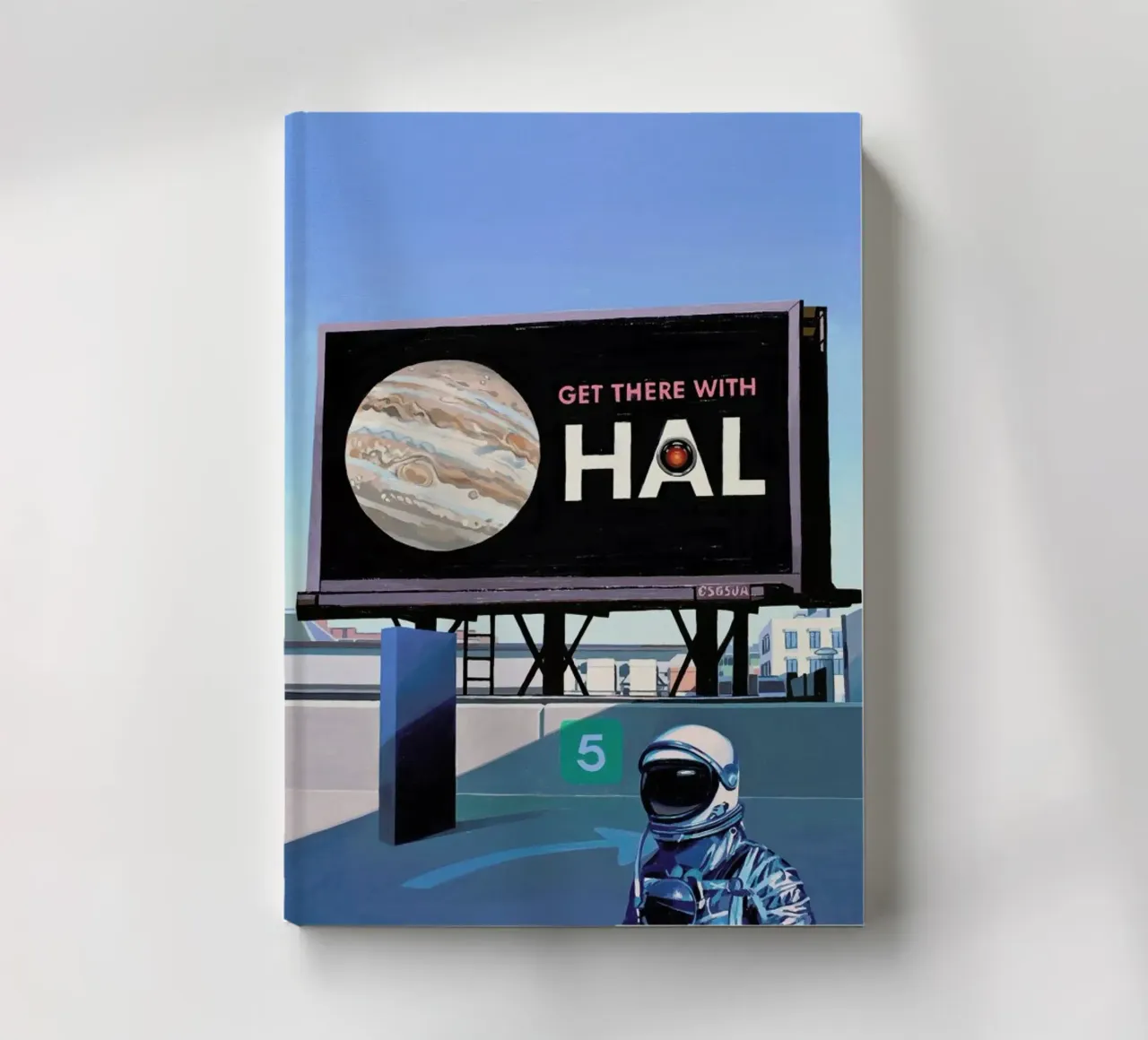 Get There With HAL notitieboek van Scott Listfield