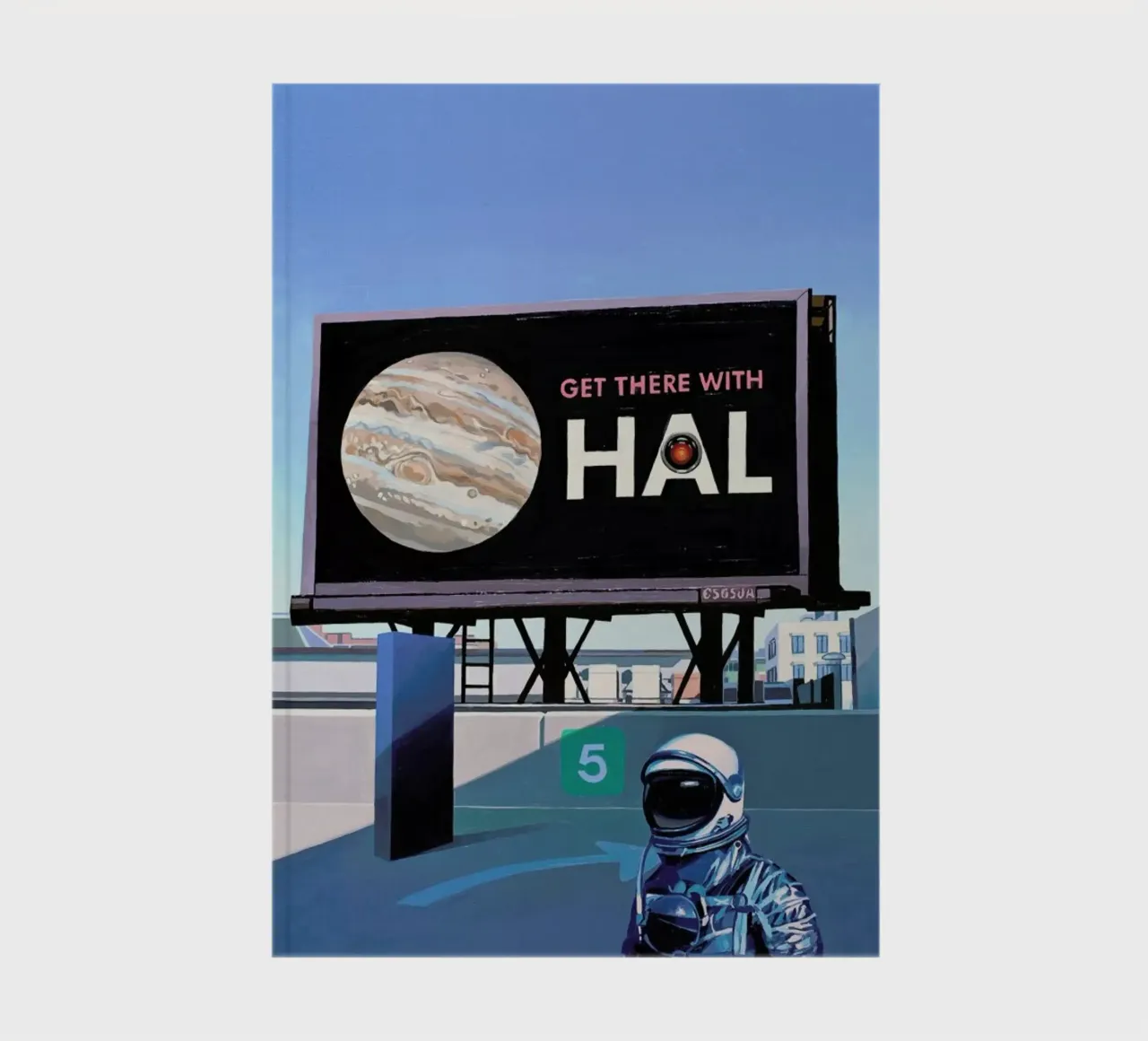 Get There With HAL notitieboek van Scott Listfield