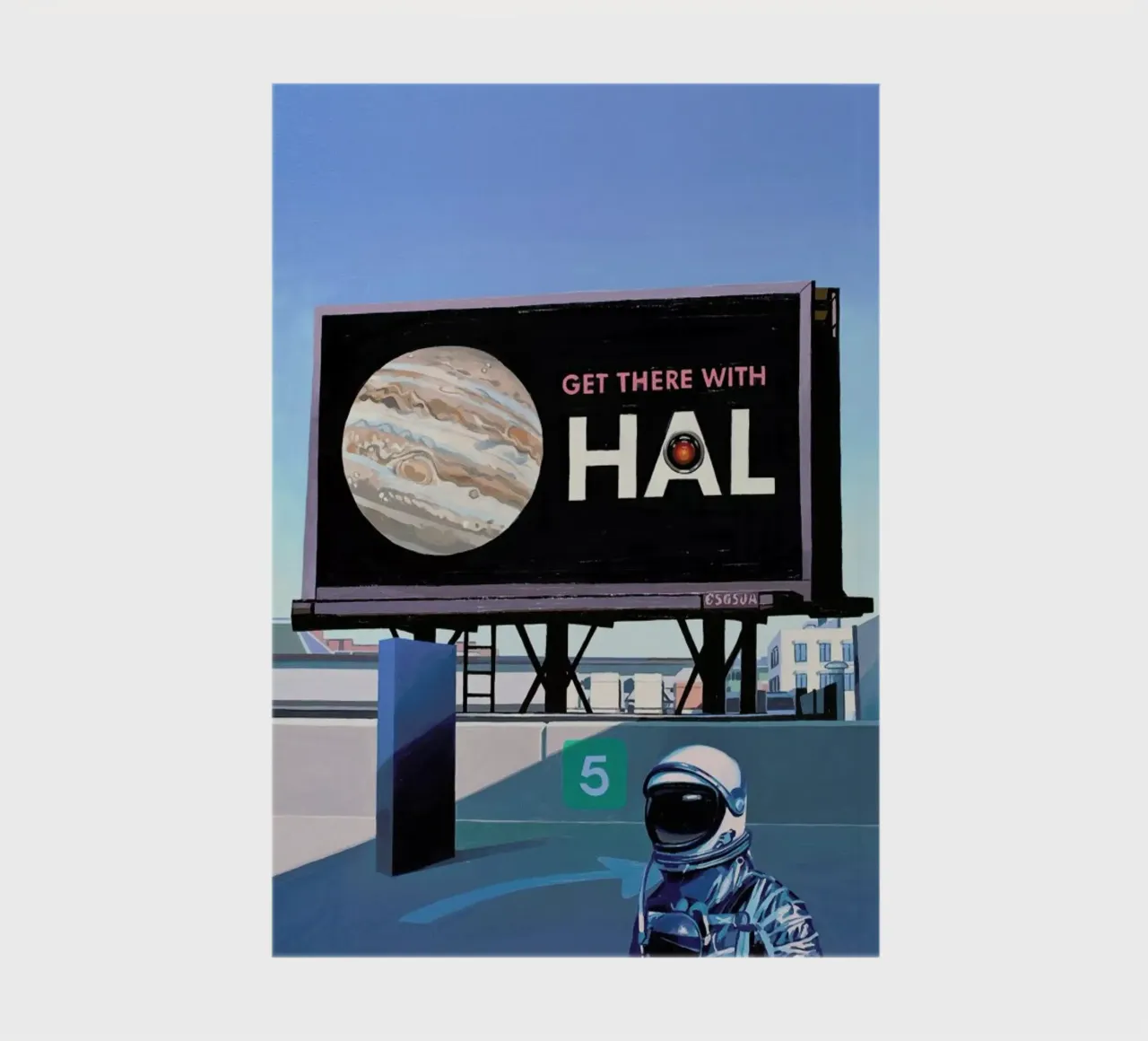 Get There With HAL notitieboek van Scott Listfield