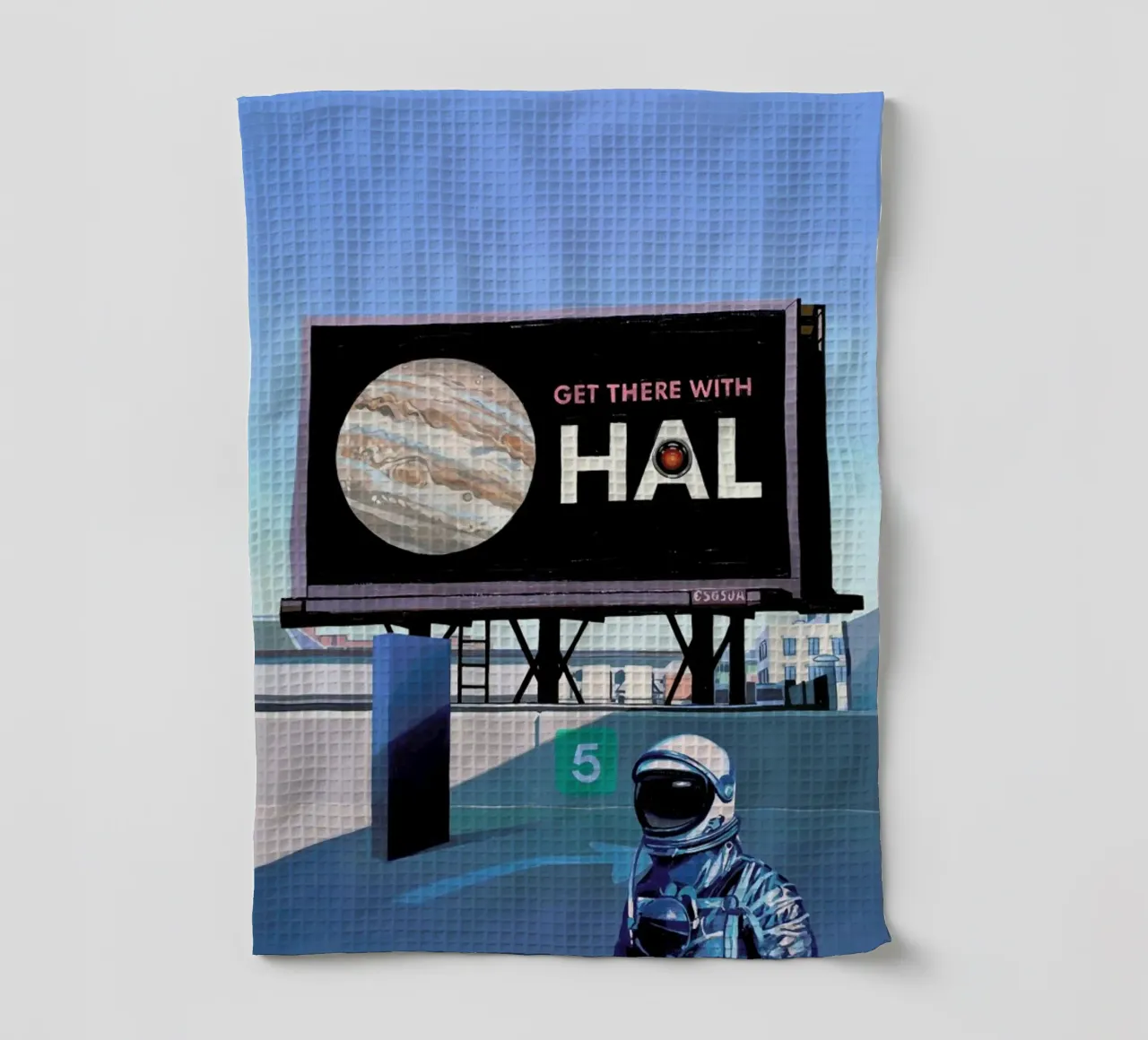 Get There With HAL torchon de Scott Listfield