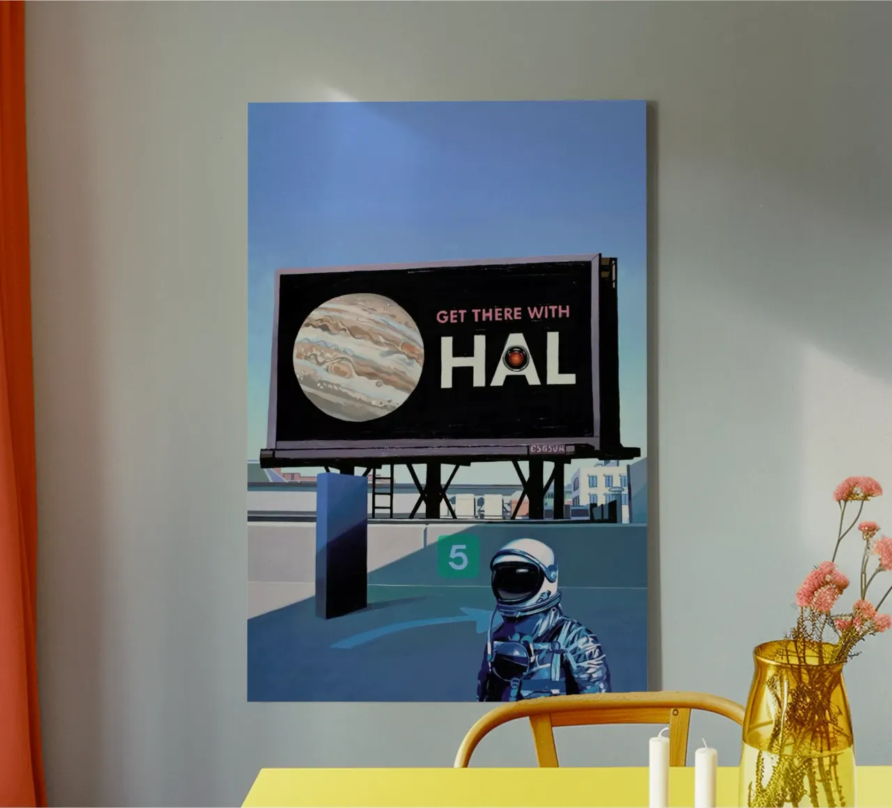 Get There With HAL tela da Scott Listfield