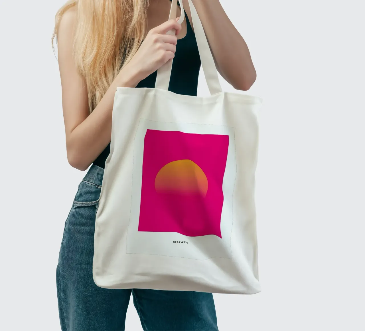 Heatwave #3 tote bag by daylight design studio