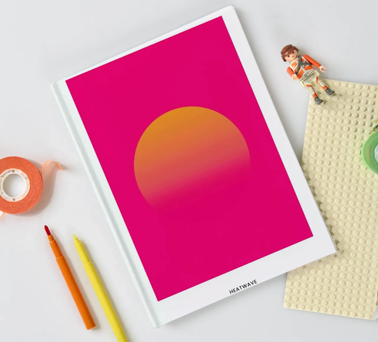 Heatwave #3 notebook by daylight design studio
