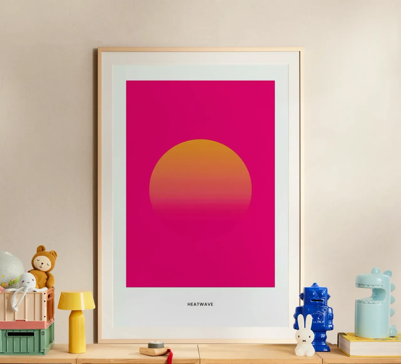 Heatwave #3 hahnemühle by daylight design studio
