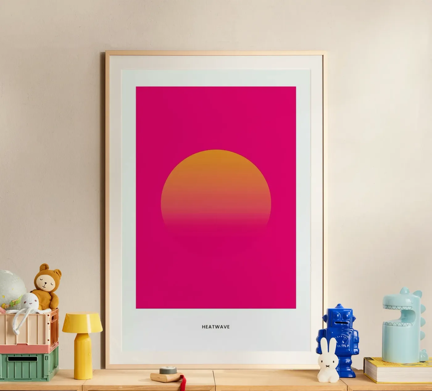 Heatwave #3 poster da daylight design studio