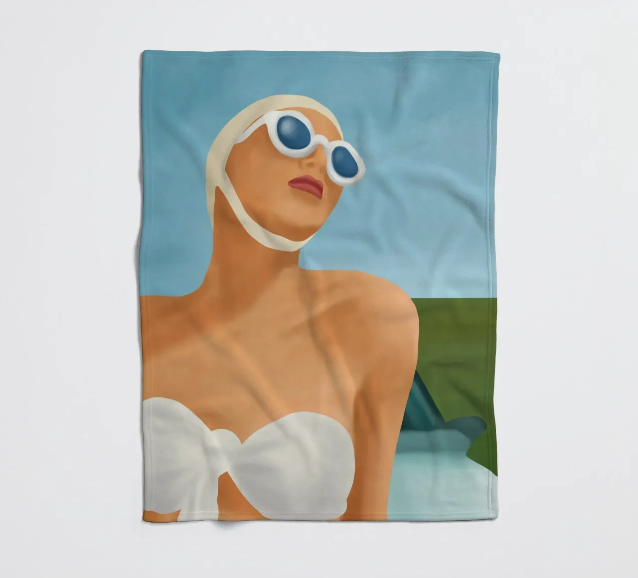 Sunny coperta in pile da Flow Line