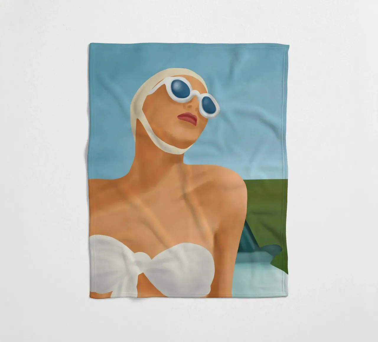 Sunny coperta in pile da Flow Line