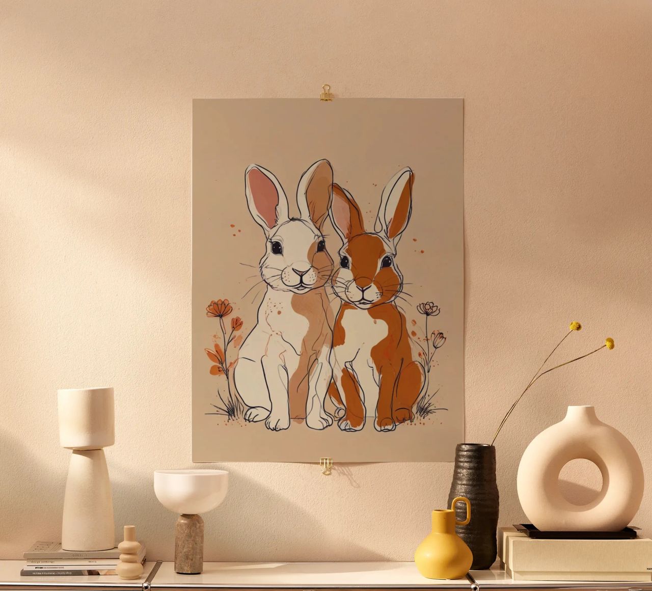 Bunny II poster by ArtDesign by KBK
