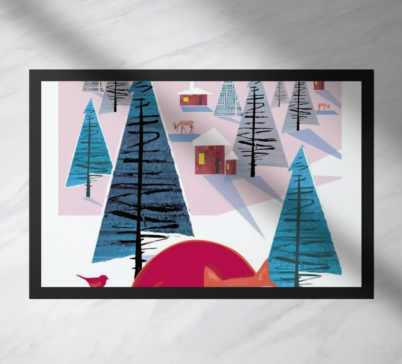 Fox doormat by Rocket68