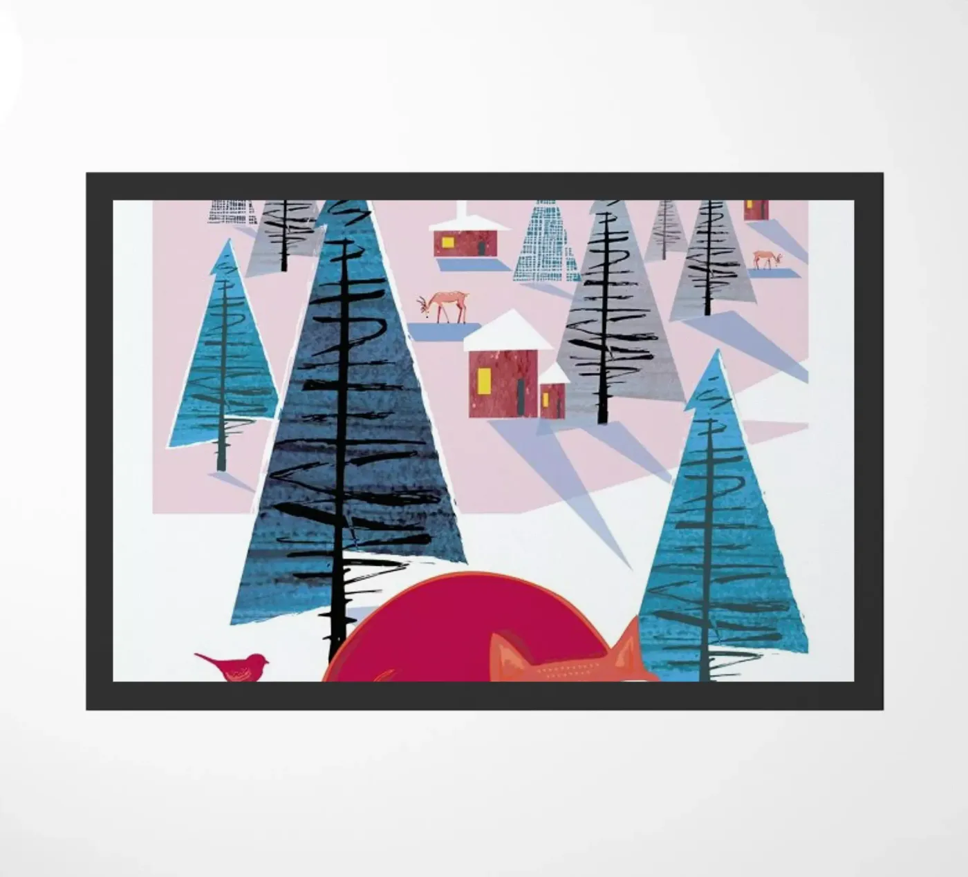 Fox doormat by Rocket68