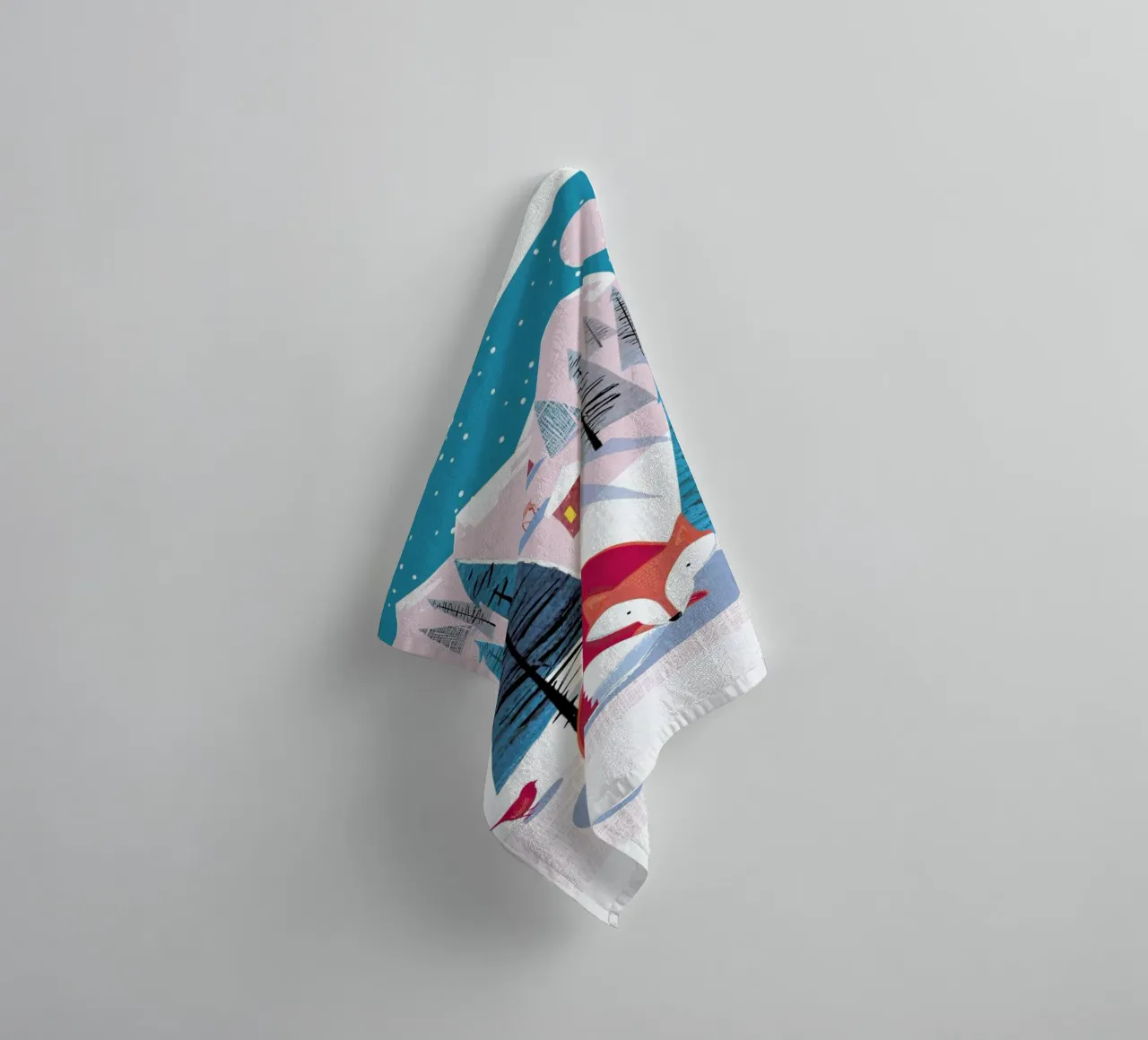 Fox badhanddoek van Rocket68