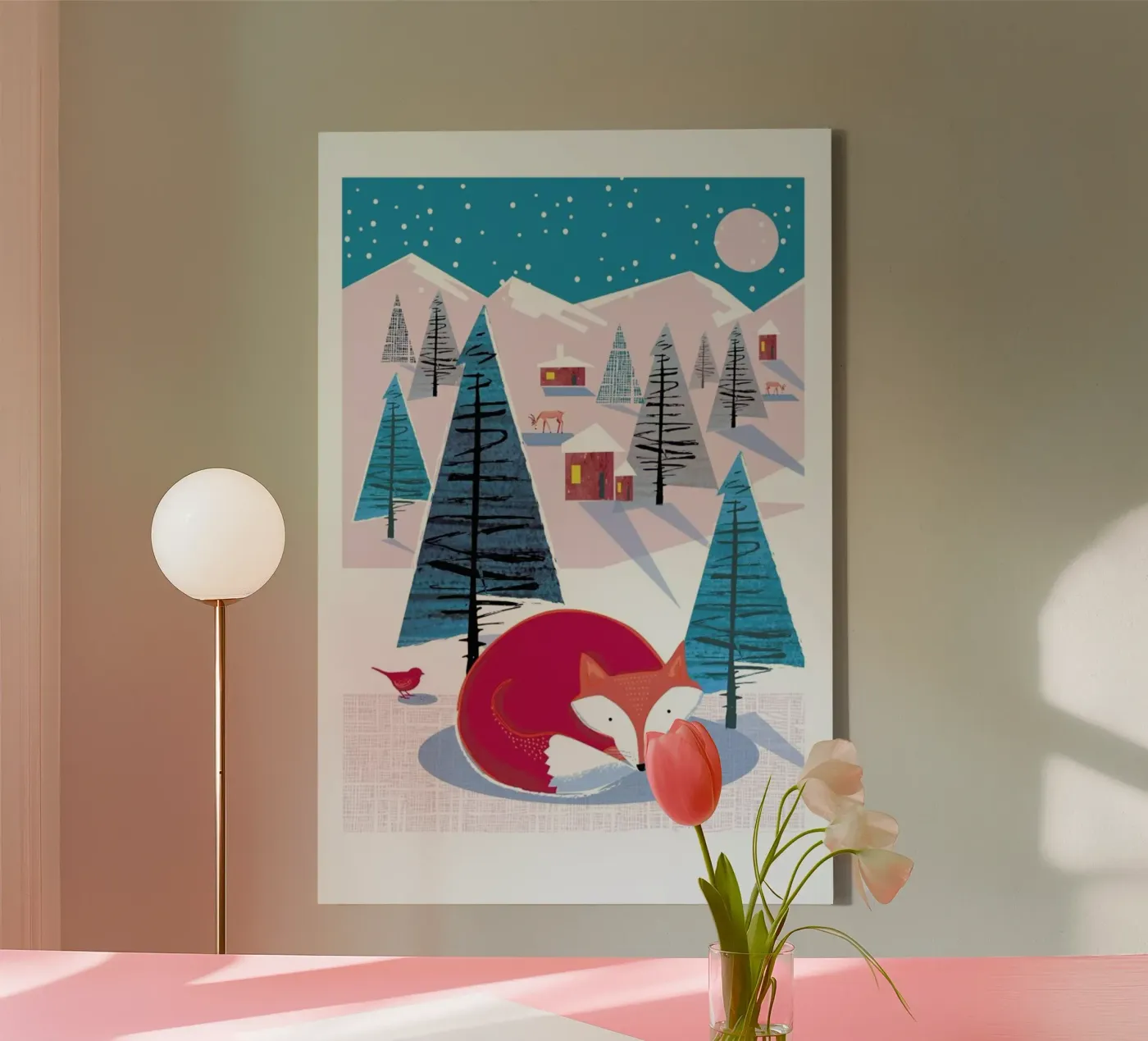 Fox canvas by Rocket68