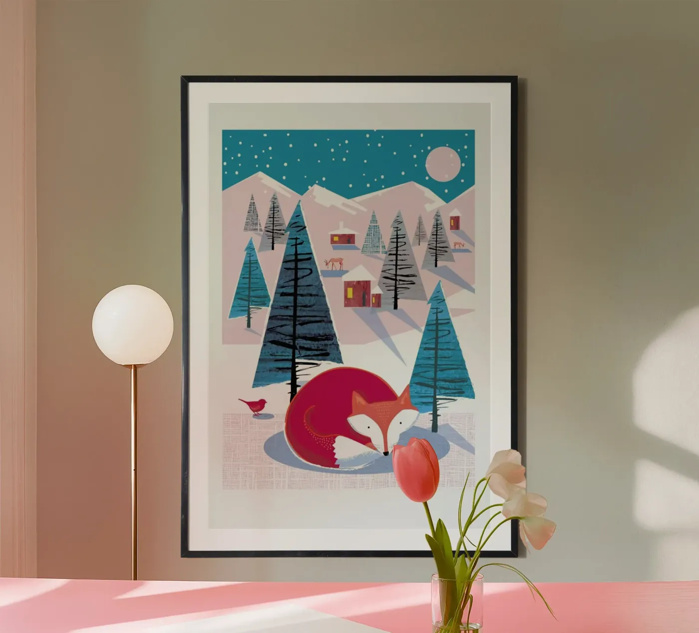 Fox Poster von Rocket68