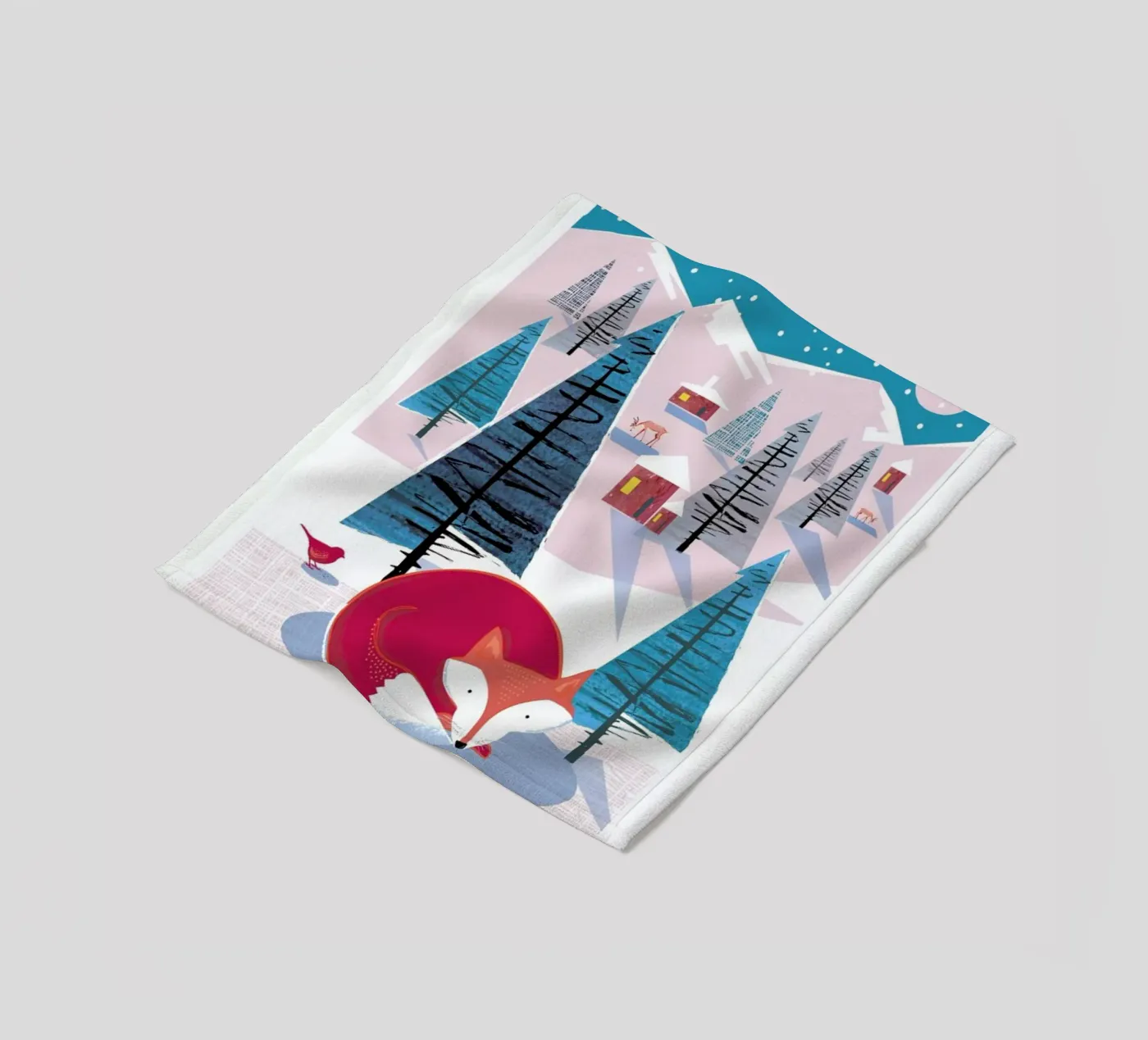 Fox coperta in pile da Rocket68