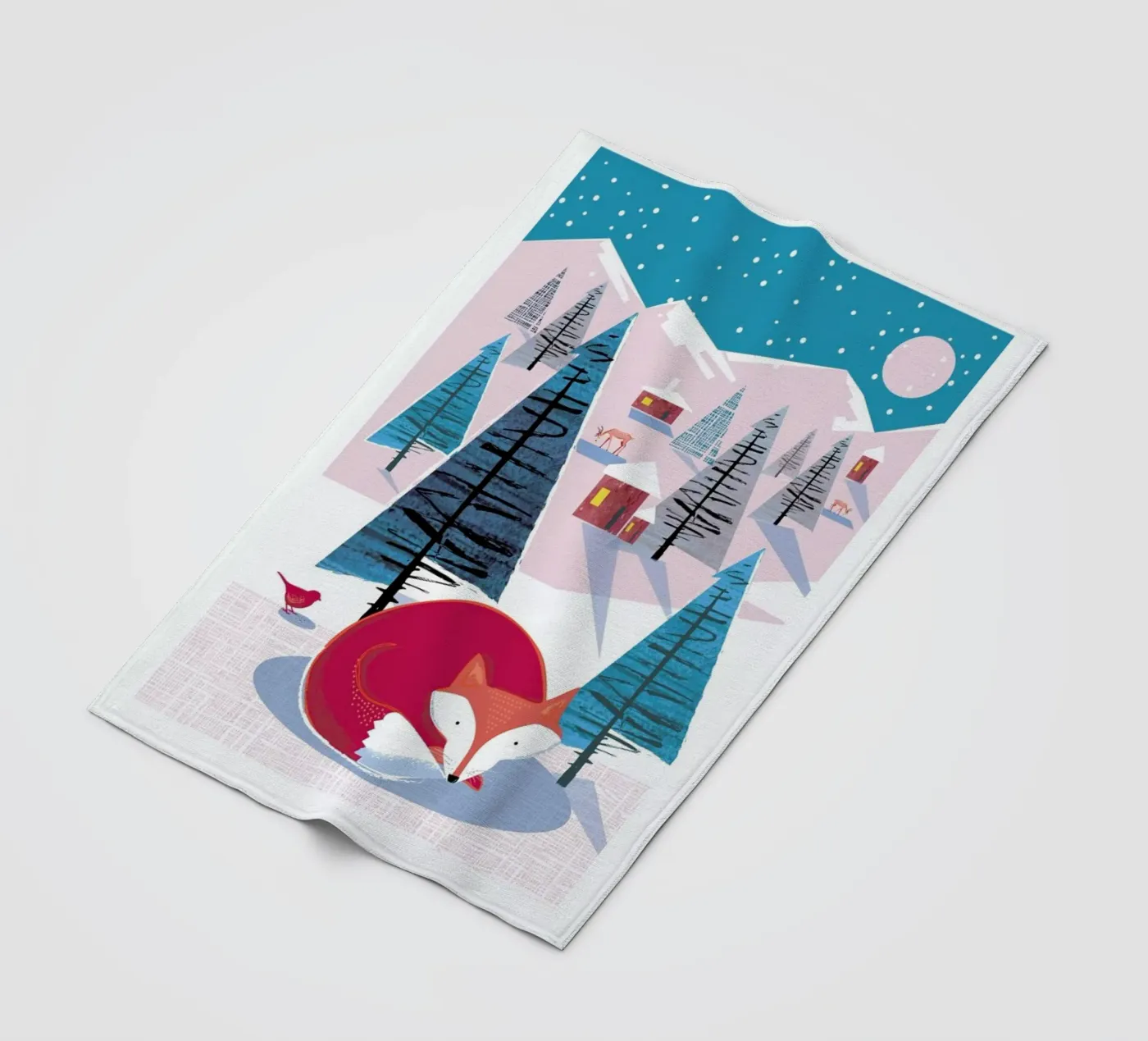 Fox coperta in pile da Rocket68