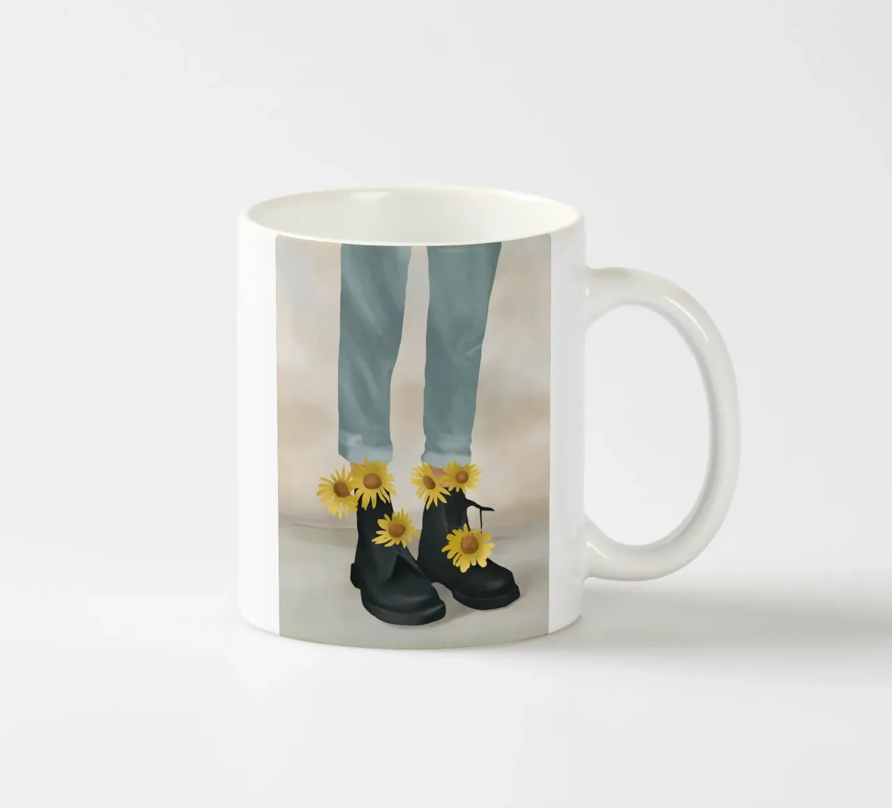 My Boots tazza in ceramica da Flow Line