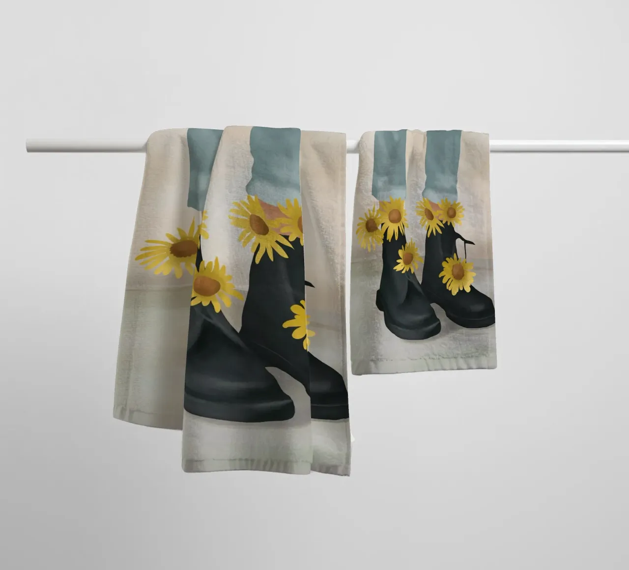 My Boots asciugamano da bagno da Flow Line