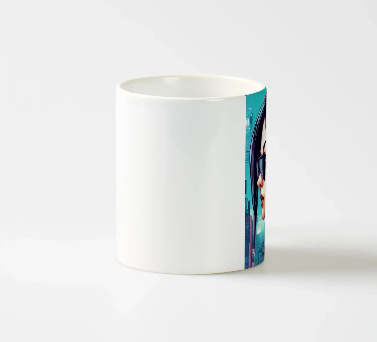 Neon Urban Citie tazza in ceramica da LM2KONE