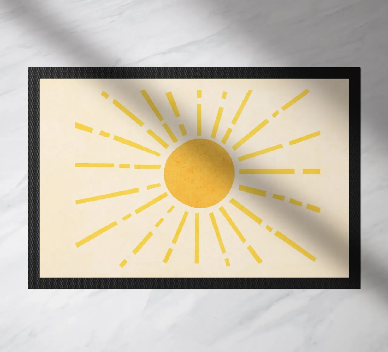 Sun Fußmatte von Flow Line