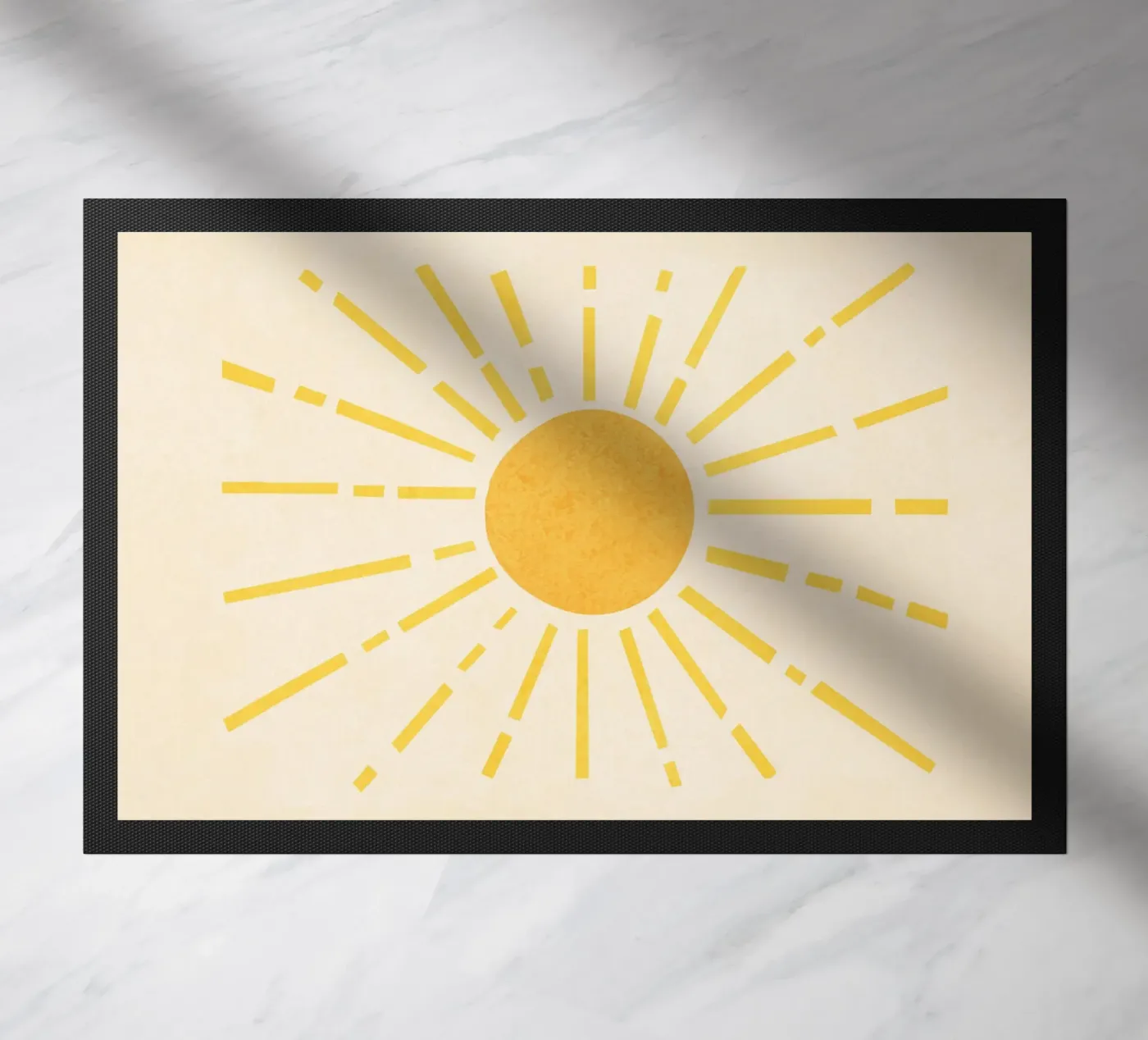 Sun doormat by Flow Line