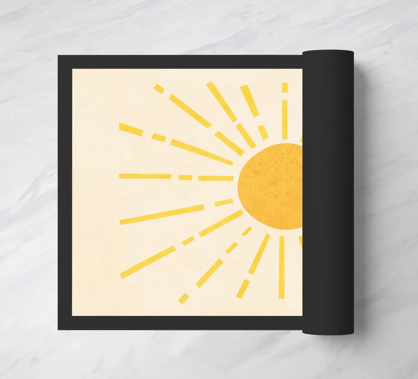 Sun doormat by Flow Line