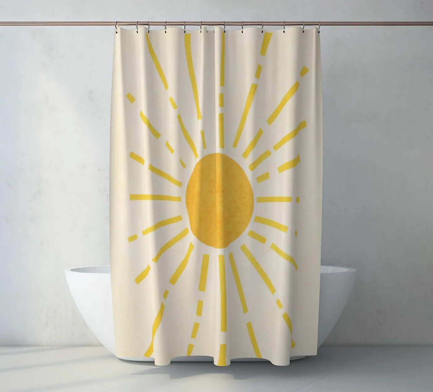 Sun Duschvorhang von Flow Line