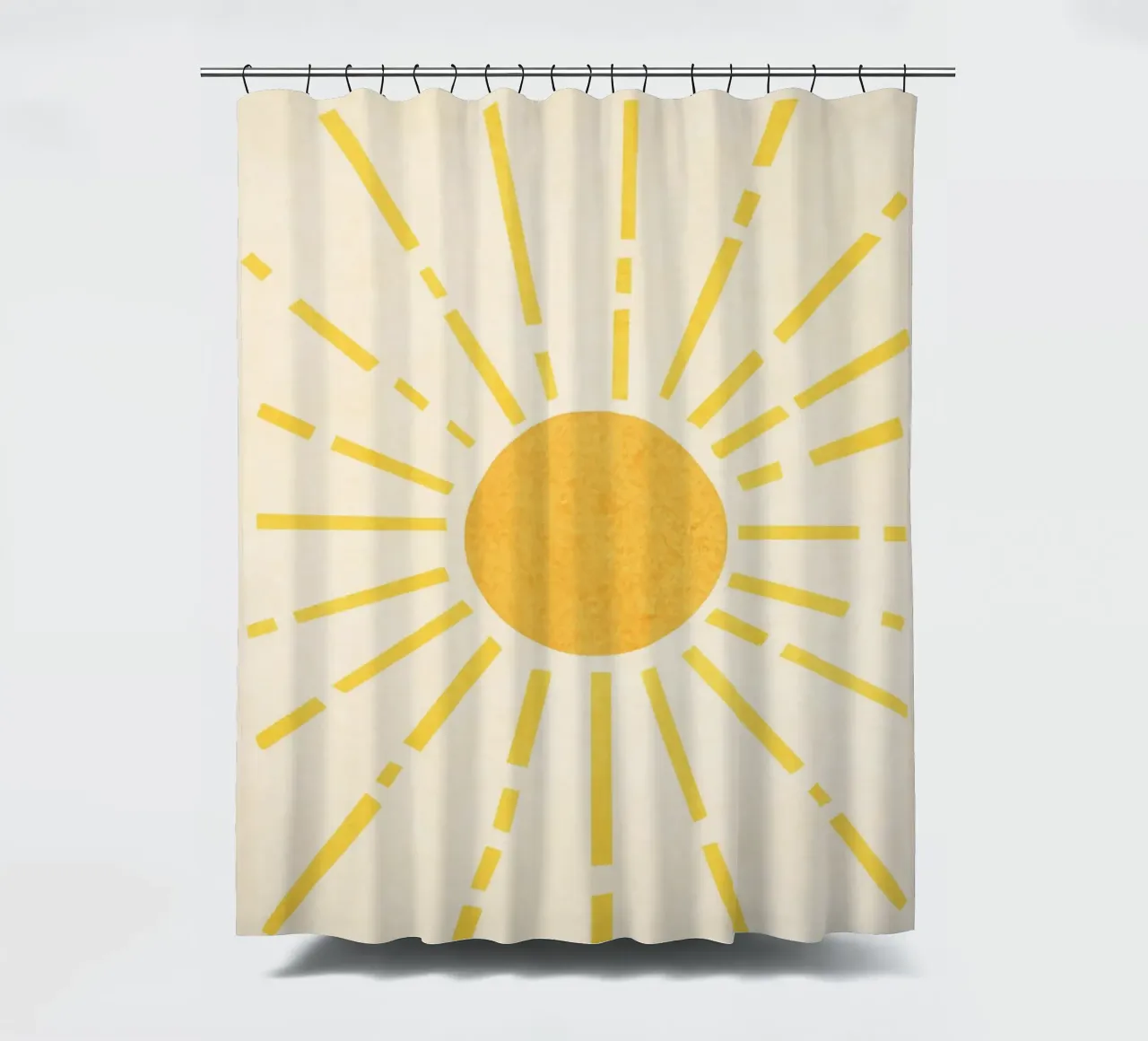 Sun shower curtain by Flow Line