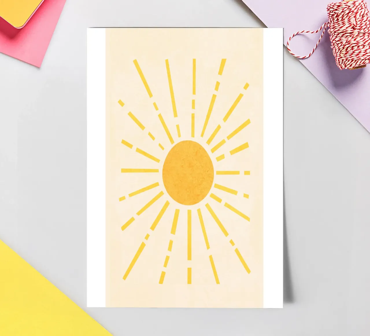 Sun sticker sheet by Flow Line