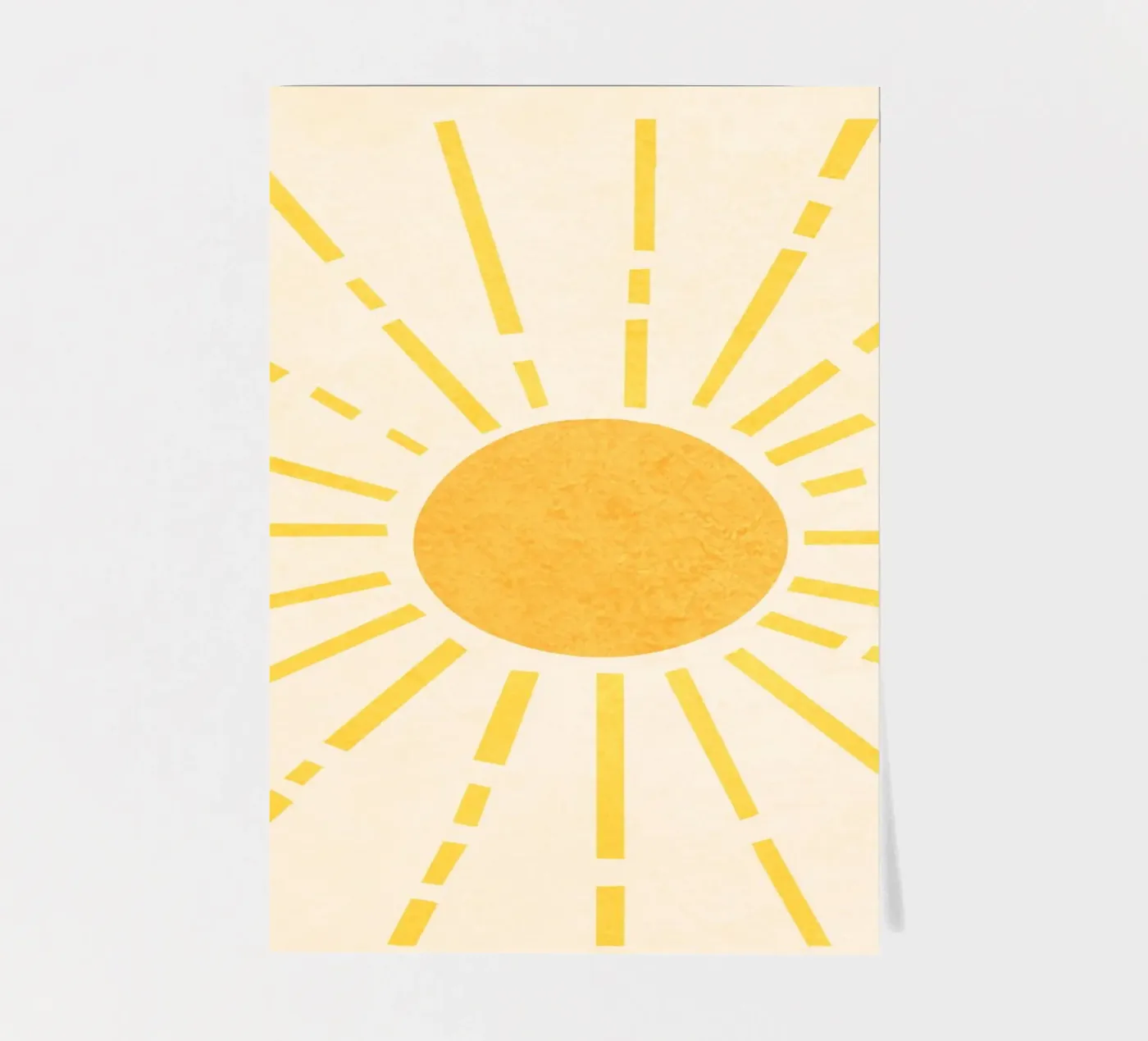 Sun Stickerbogen von Flow Line