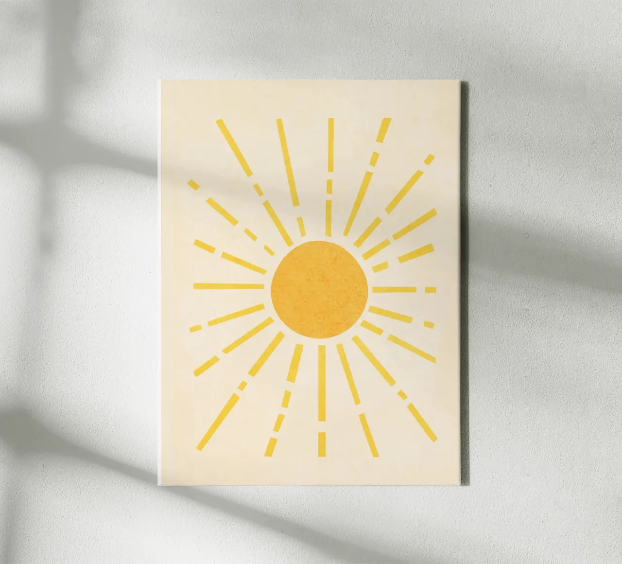 Sun canvas by Flow Line