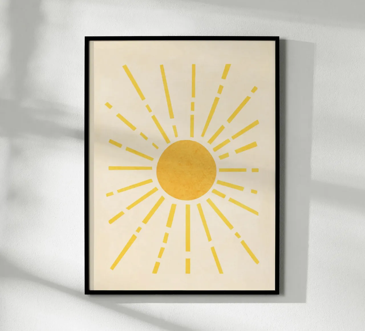 Sun poster con telaio in plastica da Flow Line