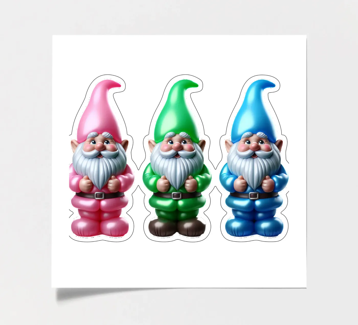 Dwarf triplets sticker sheet by CASTILO