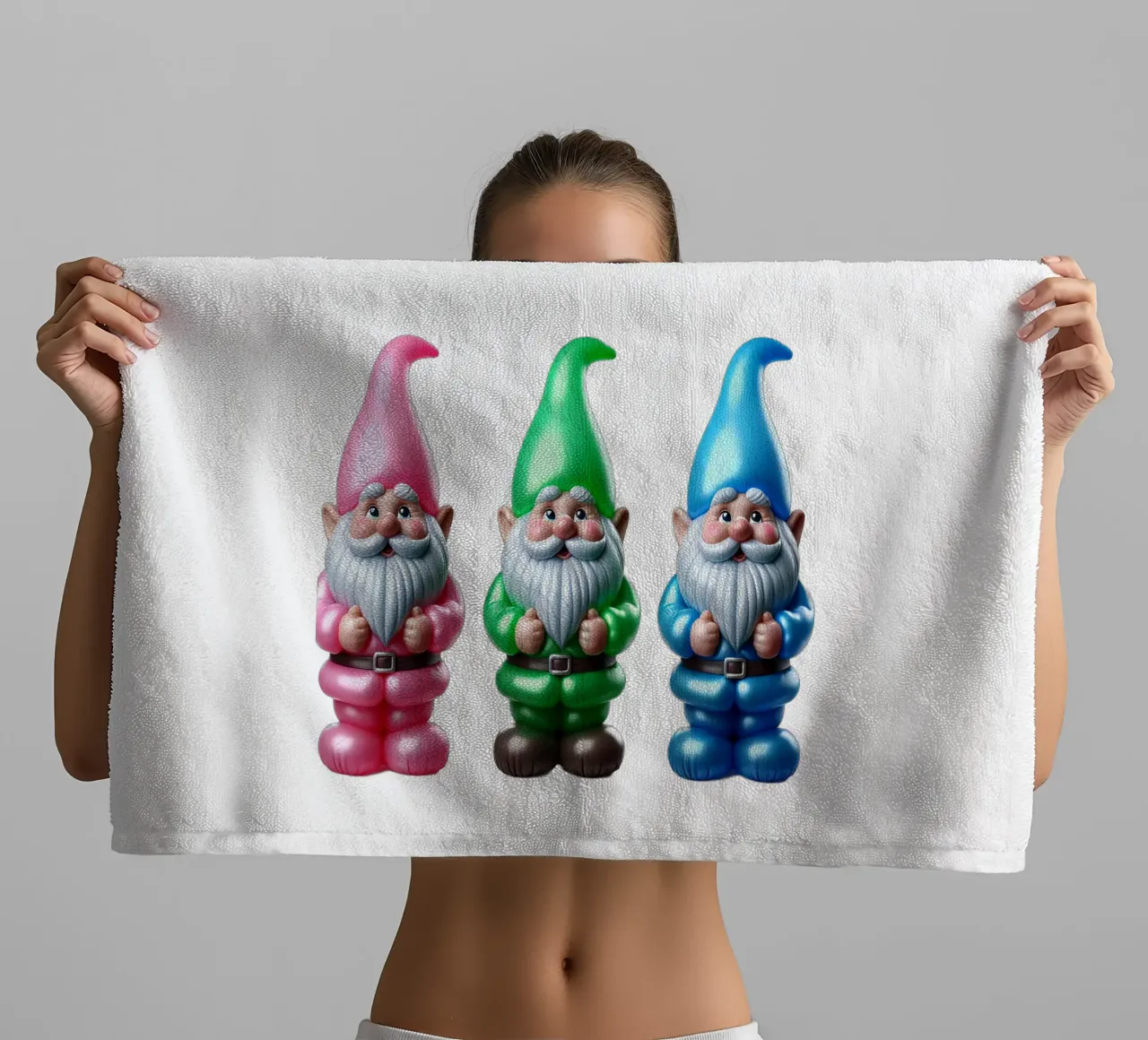 Dwarf triplets towel by CASTILO