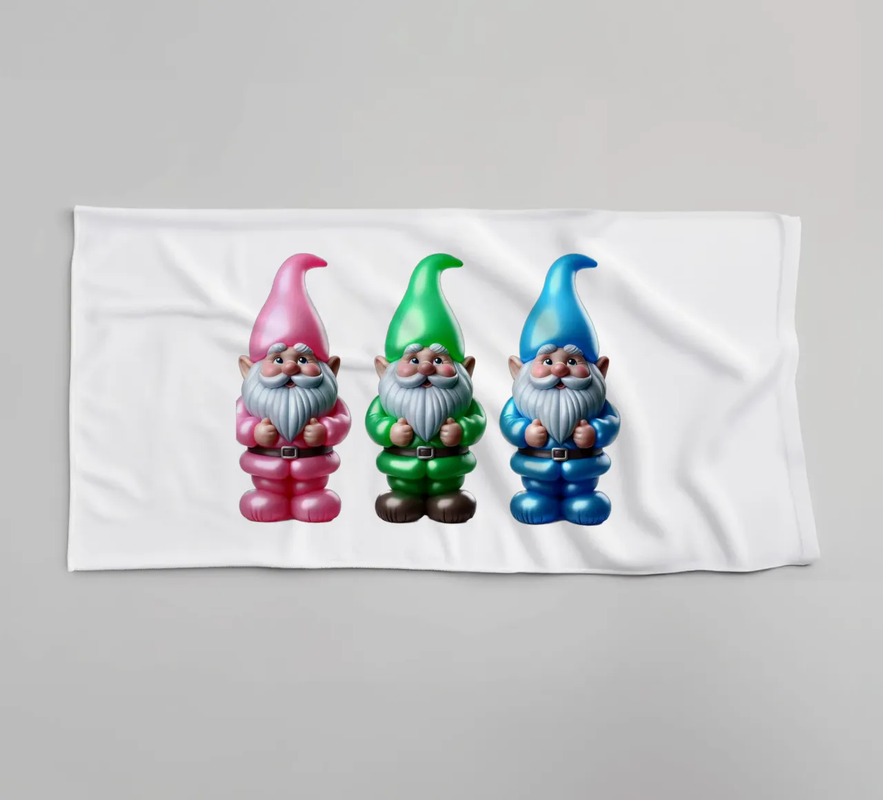 Dwarf triplets towel by CASTILO